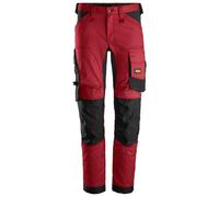 Snickers 6341 AllroundWork Stretch Trousers Red