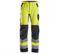 Snickers 6360 ProtecWork High-Vis Class 2 Work Trousers High Visibilit 35" 35"