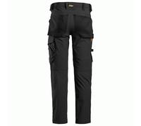 Snickers 6371 AllroundWork Full Stretch Trousers Steel Grey/Black Wais 33" 28"