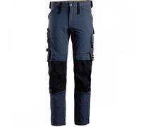 Snickers 6371 AllroundWork Full Stretch Trousers Navy/Black Waist: 33& 33" 35"