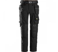 Snickers 6590 AllroundWork Capsulized Stretch Holster Trousers Black W 39" 30"