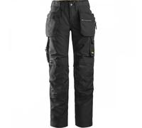 Snickers 6701 AllroundWork, Womens Work Trousers+ Holster Pockets Blac 30" 31"