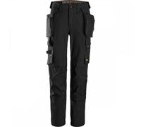 Snickers 6771 AW Women Trous Detach HP Black 27" Colour: Black, W 27" 29"