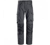 Snickers 6801 Service Trousers+ Knee Pockets Steel Grey/Steel Grey Wai 31" 32"