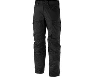 Snickers 68010404104 Size 104 Service Trousers with Knee Pockets - Black/Black