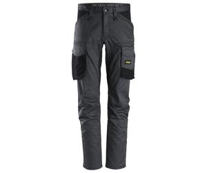 Snickers 6803 All Roundwork Slim Fit Stretch Work Trousers No Knee Pouch