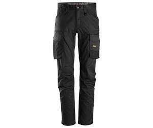 Snickers 6803 All Roundwork Slim Fit Stretch Work Trousers No Knee Pouch