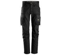 Snickers 6803 AllroundWork Stretch Trousers without Knee Pockets Steel 35" 32"
