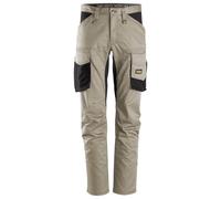 Snickers 6803 AllroundWork, Stretch Trousers without Knee Pockets Khaki