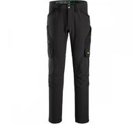 Snickers 6873 FlexiWork Full-Stretch Trousers without Knee Pockets Bla 39" 28"