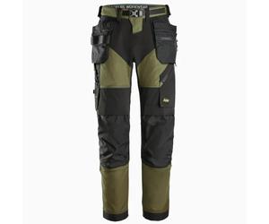 Snickers 6902 FlexiWork Ripstop Work Trousers Kneepad Holster Pockets All Colour