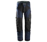 Snickers 6903 FlexiWork Stretch Kneepad Work Trousers Navy Blue