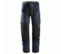 Snickers 6903 FlexiWork Stretch Kneepad Work Trousers Various Colours -Navy Blue