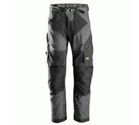 Snickers 6903 FlexiWork Stretch Kneepad Work Trousers Various Colours-Steel Grey