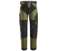Snickers 6903 FW Trousers+ Khaki Green 30" Colour: Khaki Green, W 30" 32"