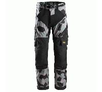 Snickers 6903 Mens Flexiwork Work Trousers Black 33" 32"