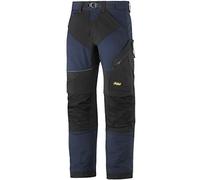 Snickers 69039504058 Size 58 "Flexiwork" Work Trousers - Navy Blue/Black