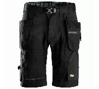 Snickers 6904 FlexiWork Work Shorts+ Holster Pockets Navy/Black Waist: 38"