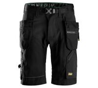 Snickers 6904 Mens FlexiWork Comfort Holster Pocket Shorts Black 41"