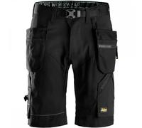Snickers 6904 FlexiWork Work Shorts+ Holster Pockets Black Waist: 41&q 41"