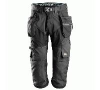 Snickers Workwear Work Pirate Trousers 6905 FlexiWork - Holster Pockets - Grey Camouflage