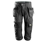 Snickers 6905 FlexiWork Holster Pocket Pirate Work Trousers Steel Grey