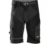 Snickers 6914 FlexiWork Work Shorts+ Black Waist: 41" Colour: Bla 41"