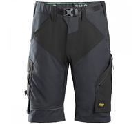 Snickers 6914 FlexiWork Work Shorts+ Steel Grey/Black Waist: 33" 33"