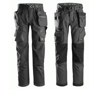 Snickers 6923 Mens Flexiwork Floorlayers Work Holster Pocket Trousers Grey 36" 28"