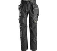 Snickers 6923 Mens Flexiwork Floorlayers Work Holster Pocket Trousers Grey 35" 30"