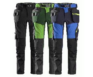 Snickers 6940 FlexiWork, Stretch Work Knee Pad Holster Pocket Trousers