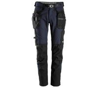 Snickers 6972 FlexiWork, Work Trousers+ Detachable Holster Pockets Navy Blue