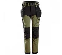 Snickers 7575 Junior 4-way Stretch Trouser Khaki Green 5-6 Years Colou 5-6 Years