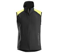 Snickers FlexiWork Neon Vest - Black/Neon Yellow - XXL