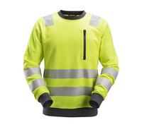 Snickers 8037 AllroundWork High-Vis Sweatshirt CL2/CL3 Pre
