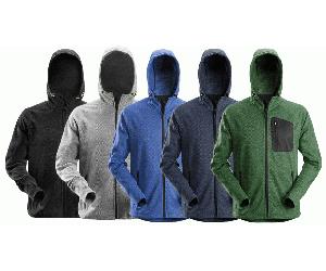 Snickers 8041 FlexiWork, Fleece Hoodie - NEW RANGE