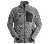 Snickers 8042 FlexiWork Fleece Jacket Grey/Black Size: S Colour: Grey/ S