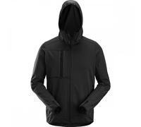 Snickers 8058 AllroundWork Full Zip Fleece Hoodie Black S Colour: Blac S