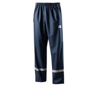 Snickers 8201 Rain Trousers, PU Navy - Size: S Colour: Navy, Size: S S