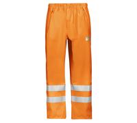 Snickers 8243 Hi-Vis PU Rain Trousers, Class 2