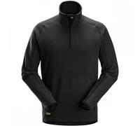 Snickers 8421 Polar Shed Less Half Zip Fleece Jacket Black XS Chest Si XS