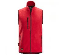 Snickers 8424 Polar Shed Less Fleece Vest Chilli Red L Chest Size: L, L