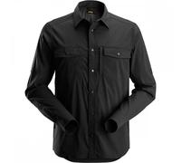 Snickers 8521 LiteWork Wicking Long Sleeve Shirt Black S Colour: Black S
