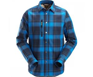 Snickers 8522 AllroundWork Insulated Shirt True Blue/Navy 3XL Colour: 3XL
