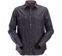 Snickers 8555 AllroundWork Denim Shirt Denim Size: XL Colour: Denim, S XL
