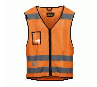 Snickers 9153 High-Vis Vest, Class 2 High Vis Orange - Size: M Colour: M