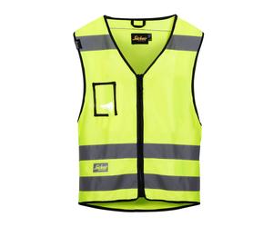 Snickers 9153 High-Vis Vest Class 2 High Visibility SnickersDirect Yellow