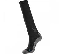 Snickers 9229 37.5 Compression Knee High Socks Black/Grey Melange UK4- UK4-5.5 - EU37-39