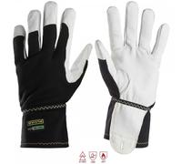 Snickers 9360 ProtecWork Vest Glove White/Black Size: 6 Colour: White/ 6