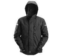 Snickers AllroundWork Waterproof 37.5® Insulated Jacket - Black/Black - XS